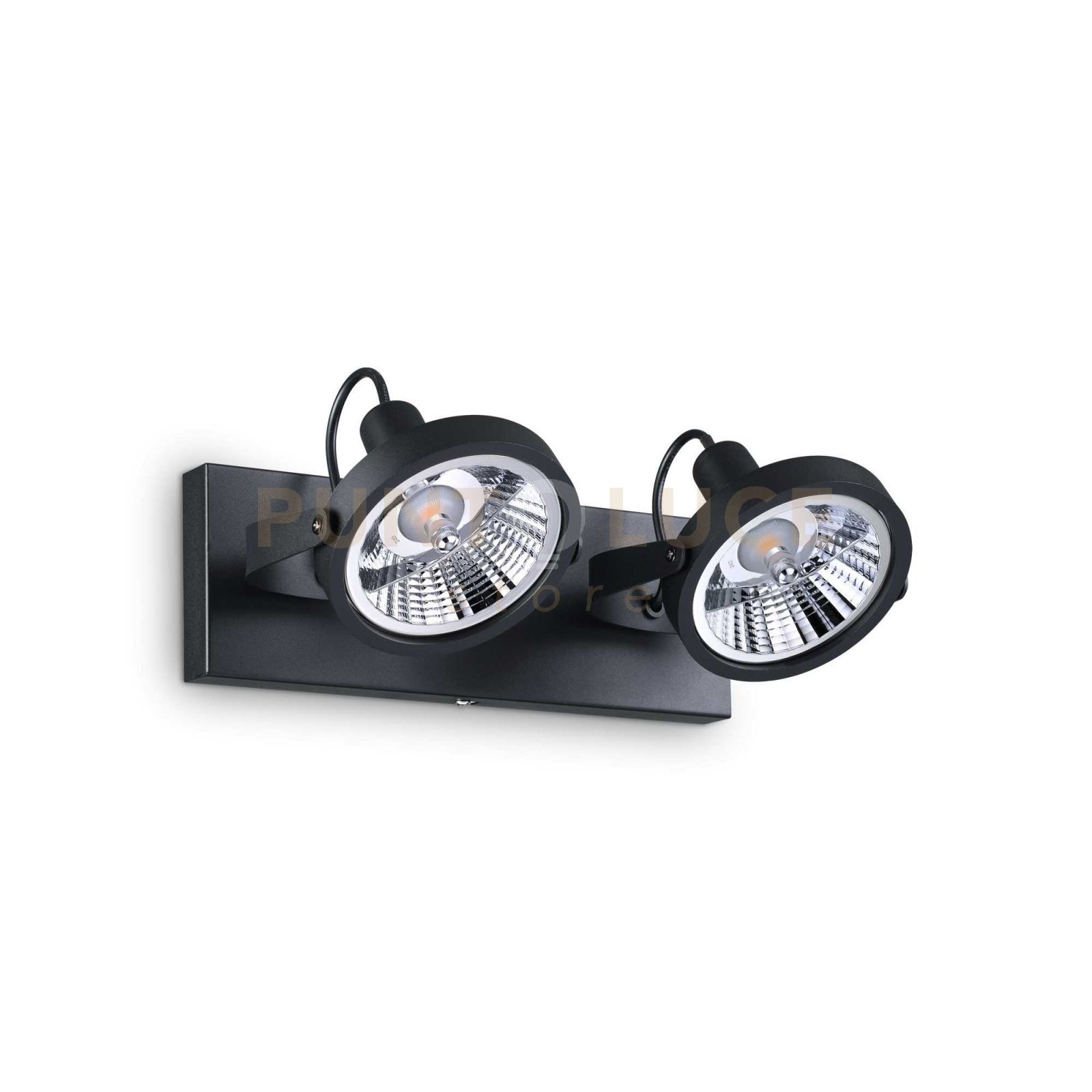 foto del prodotto lampada da soffitto glim pl2 nero