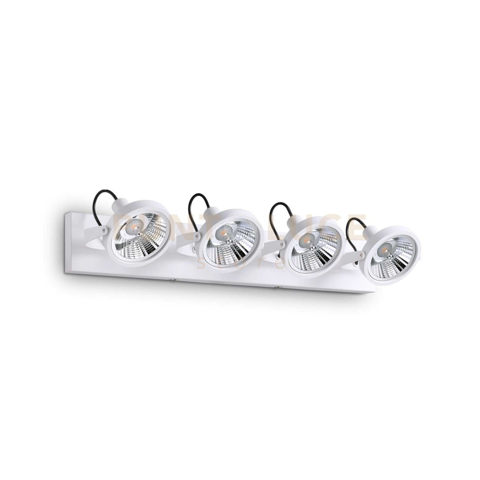 foto del prodotto lampada da soffitto glim pl4 bianco