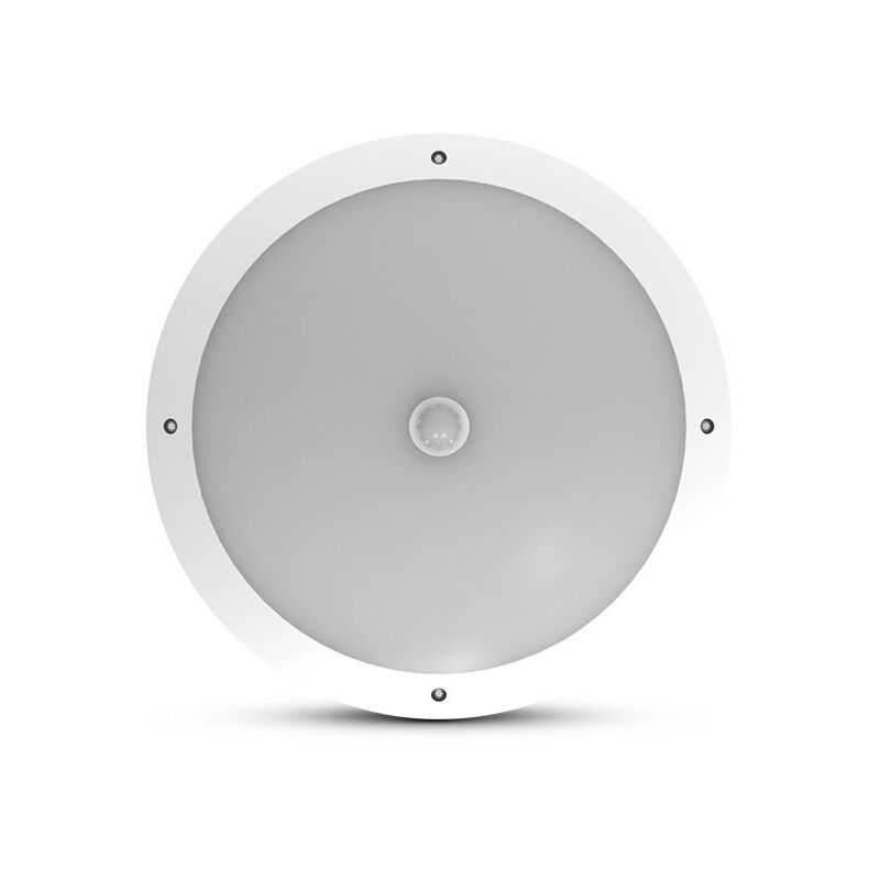 foto del prodotto lampada da soffitto hublot rond 300 mm 11w 4000k rilevatore ir ip65