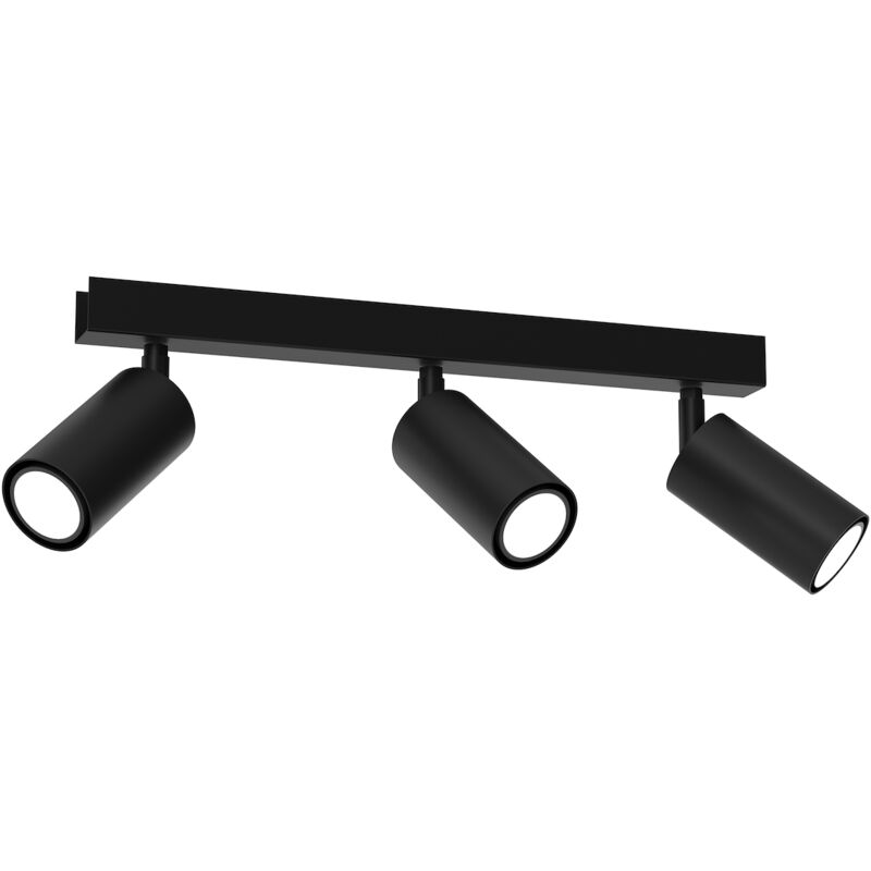 foto del prodotto lampada da soffitto hudson black 3xgu10