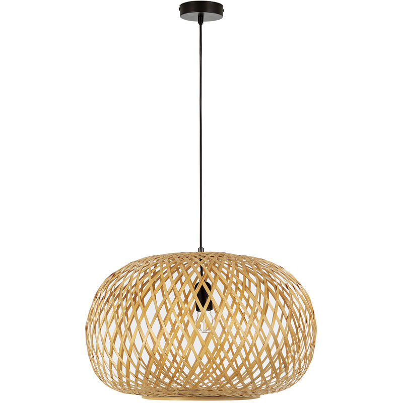 foto del prodotto lampada da soffitto in bamb nara, diametro 50 cm