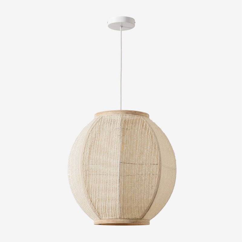 foto del prodotto lampada da soffitto in lino ziyec sklum