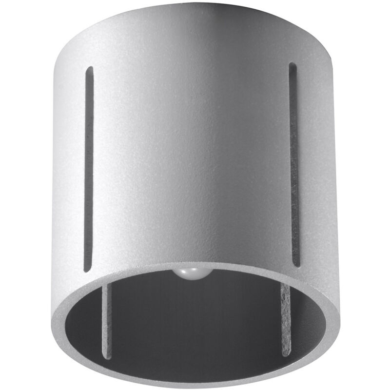 foto del prodotto lampada da soffitto inez grigio 10x10x10cm sollux