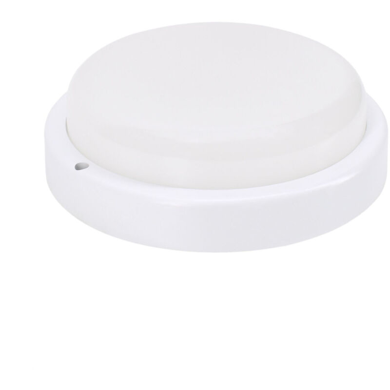 foto del prodotto lampada da soffitto kanlo led 12w 1150lm 4000k ip54 bianco 178mm
