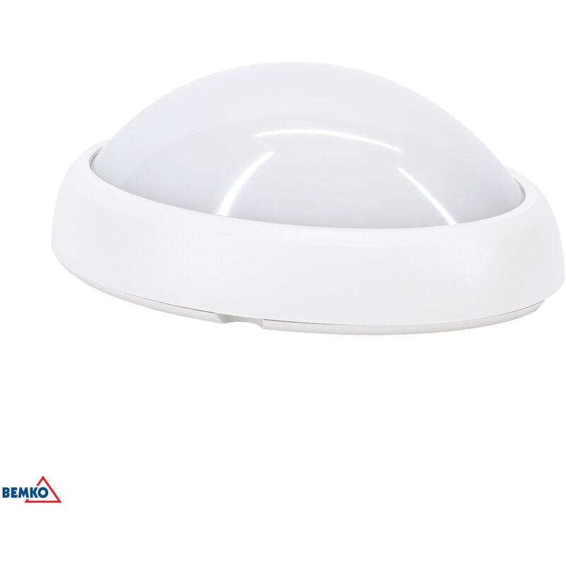 foto del prodotto lampada da soffitto kanlo led 8w 720lm 4000k ip54 bianco 187x126x76mm