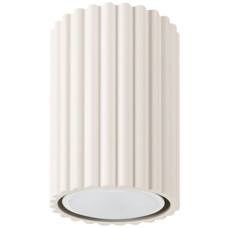 foto del prodotto lampada da soffitto karbon beige 6.5x10x6.5cm sollux