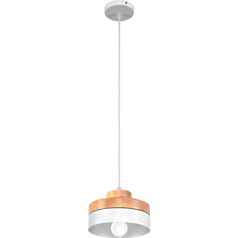 foto del prodotto lampada da soffitto lampada a sospensione in stile scandinavo eigil bianco