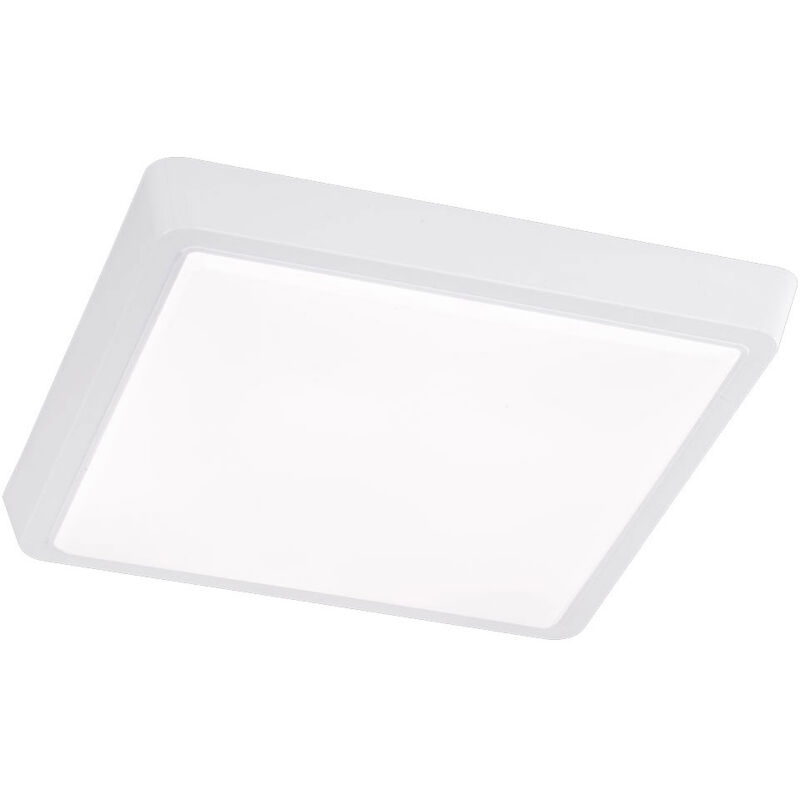 foto del prodotto lampada da soffitto lampada da ingresso lampada da cucina a led bianca quadrata, metallo acrilico, 15w 1100lm 3000k, lxpxh 31x31x4,5 cm