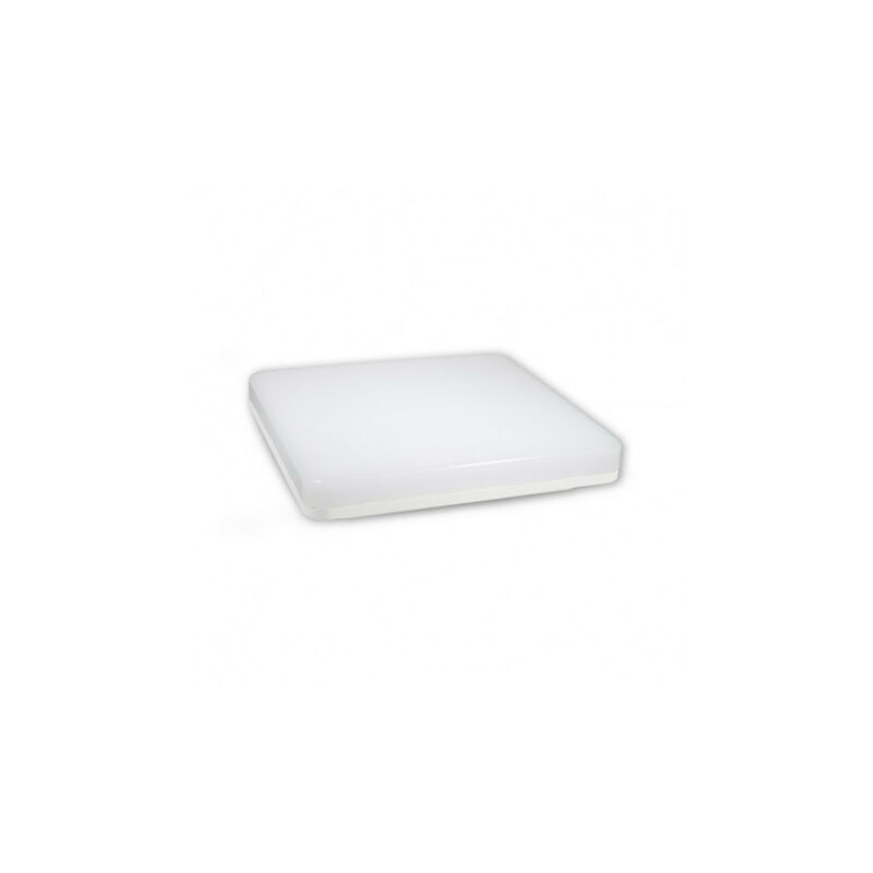 foto del prodotto lampada da soffitto led 15w 1500lm 120 impermeabile ip54 280mmx280mm bianco naturale 4000k