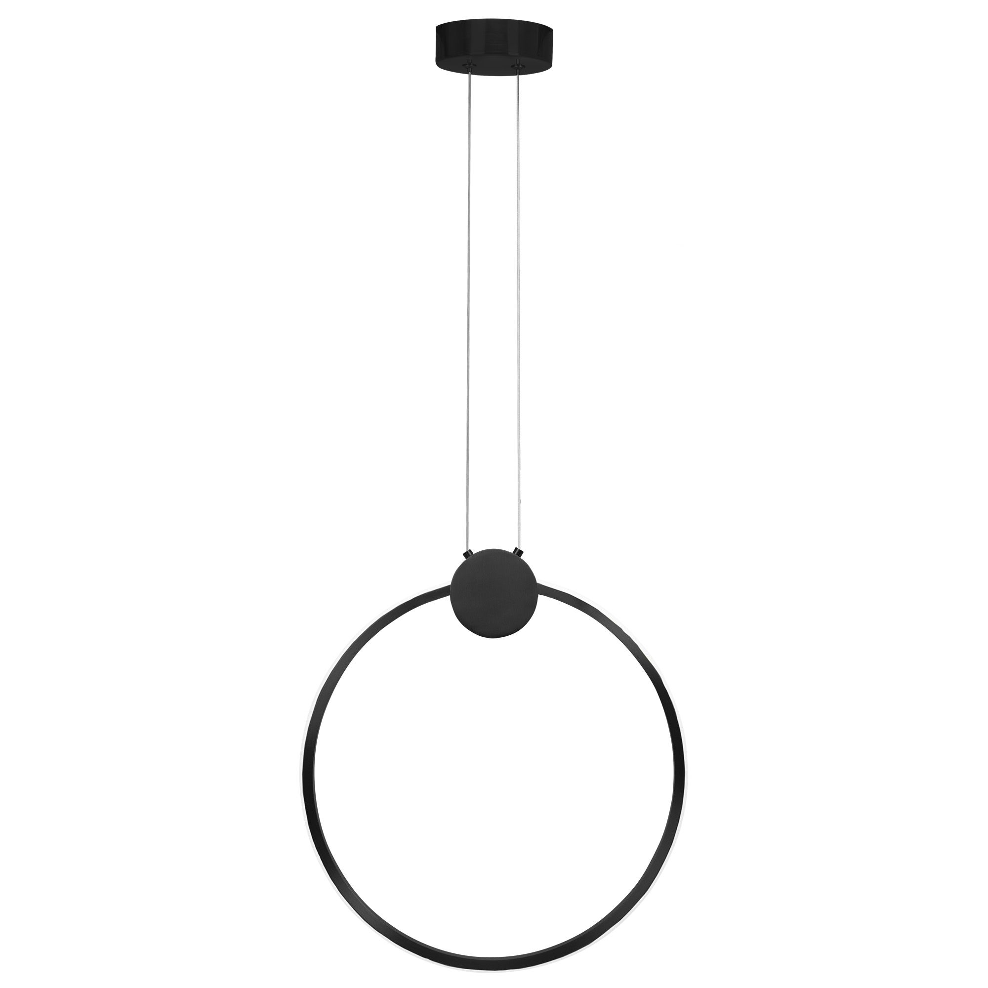 foto del prodotto lampada da soffitto led app1395-cp black 40cm