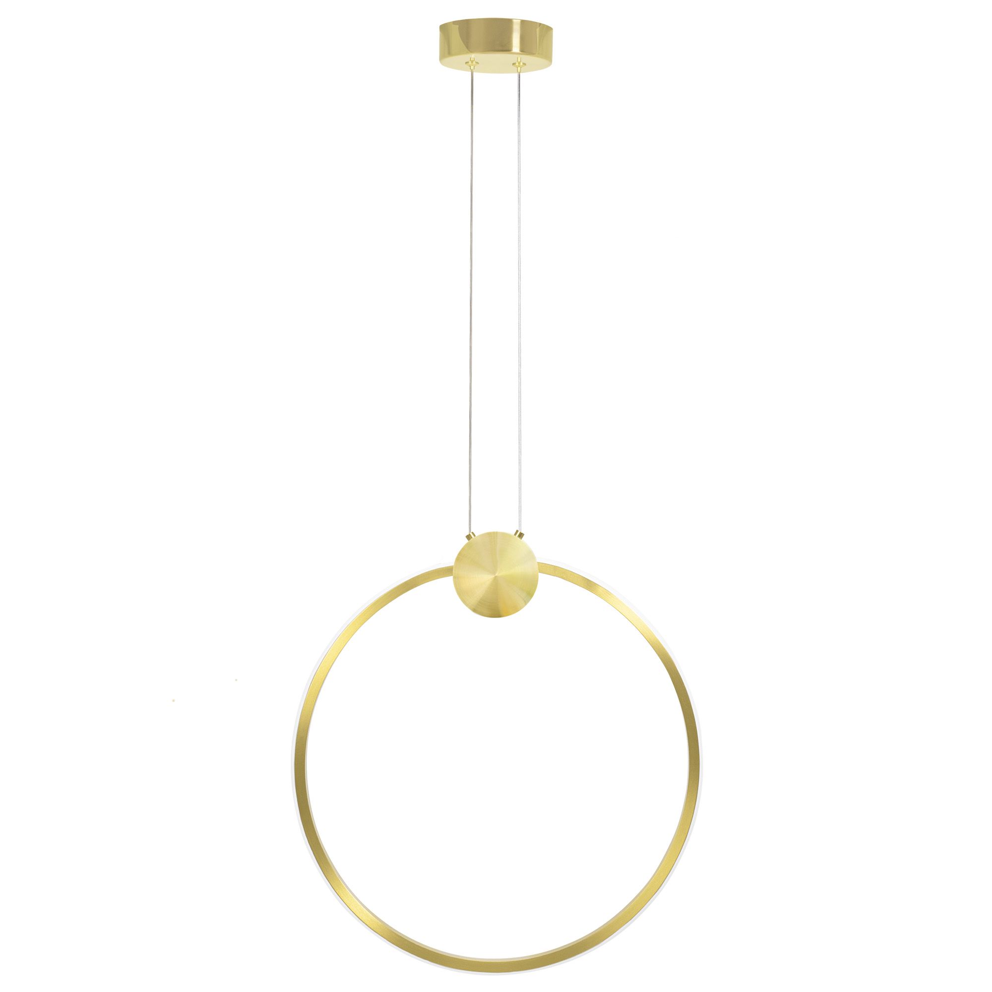foto del prodotto lampada da soffitto led app1399-cp gold 50cm