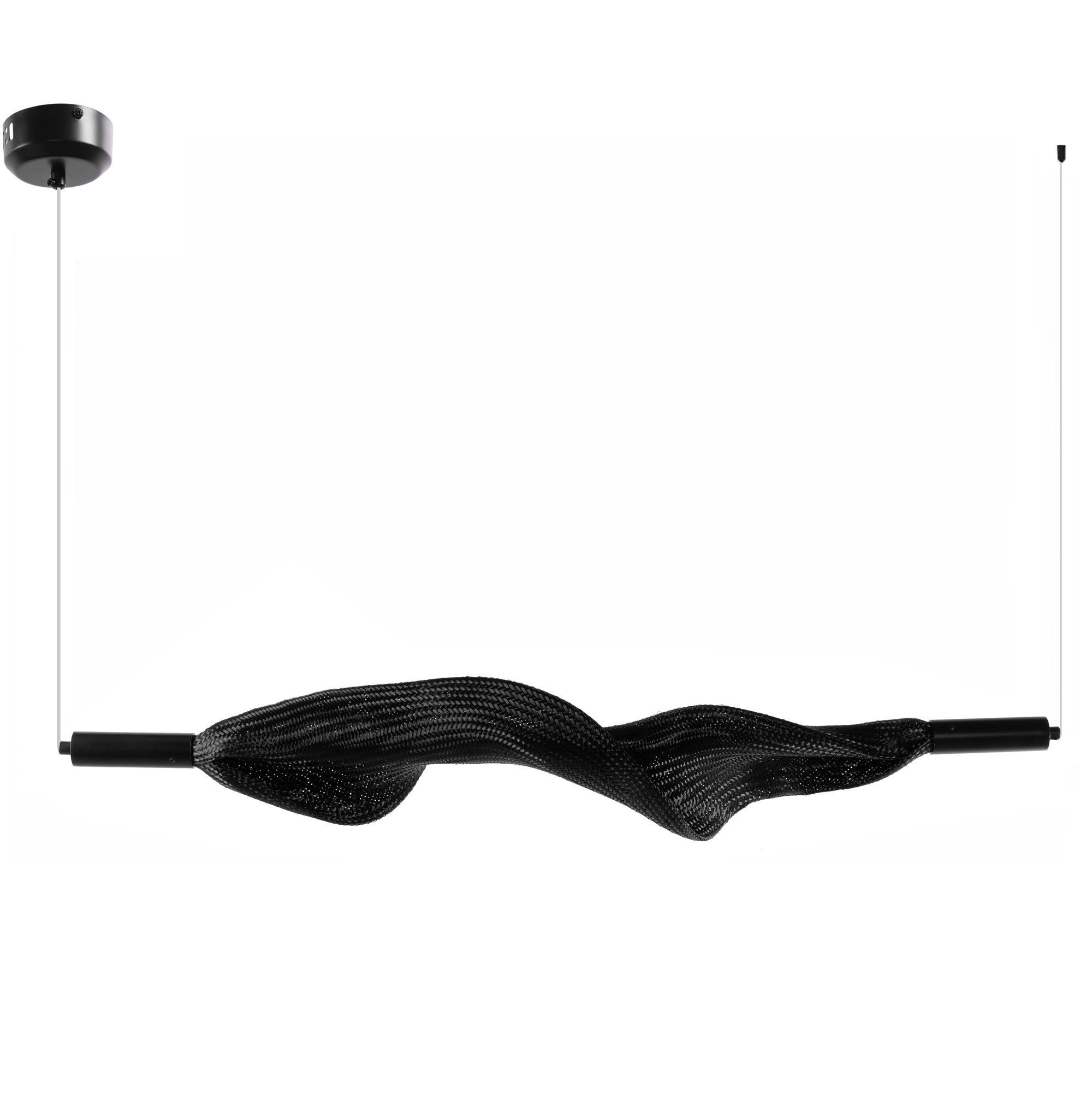 foto del prodotto lampada da soffitto led app1446-cp black