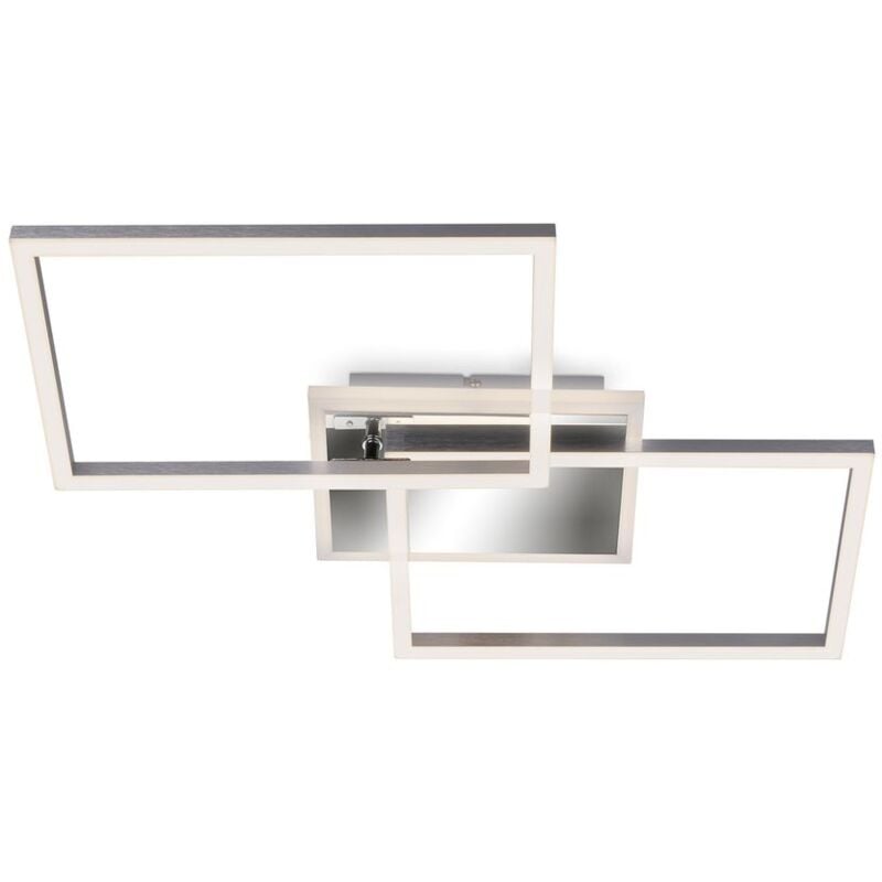 foto del prodotto lampada da soffitto led lampada da parete dimmerabile telecomando cct 40w metallo argento briloner