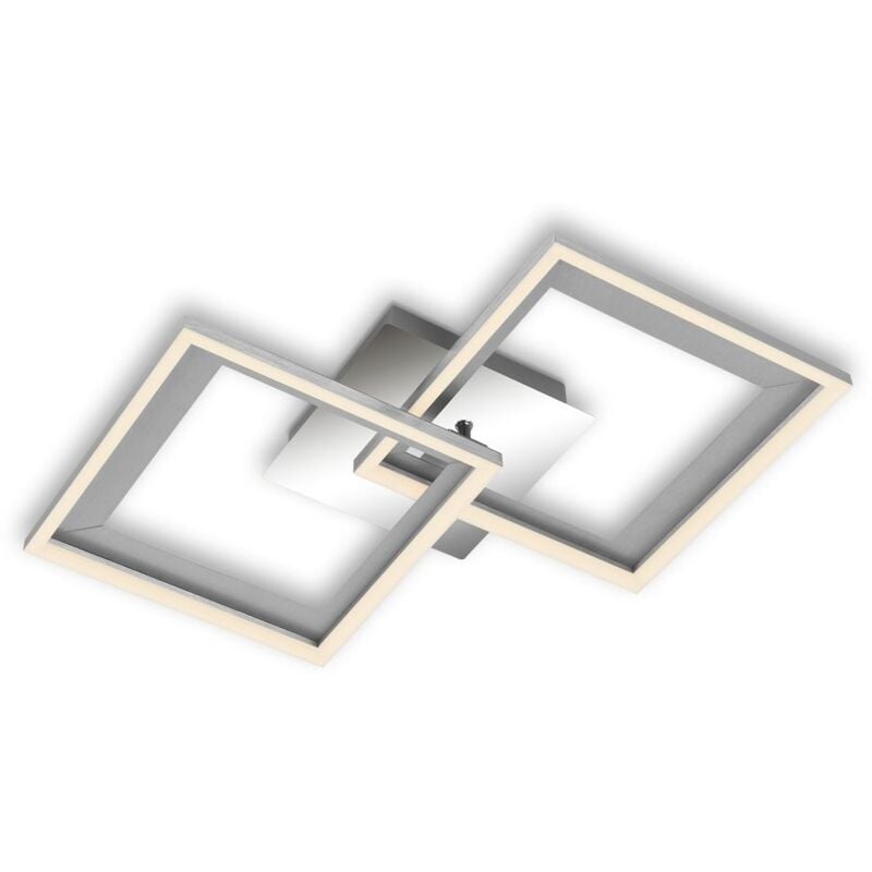 foto del prodotto lampada da soffitto led lampada da soffitto dimmerabile 3000k orientabile 22w cromato briloner