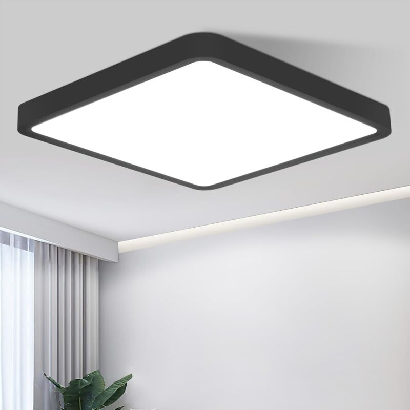 foto del prodotto lampada da soffitto led piatta 23 cm lampada per bagno 18w lampada per corridoio illuminazione per soffitto in camera lampada quadrata per cucina
