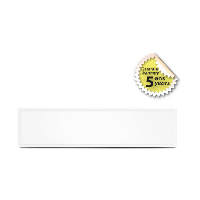 foto del prodotto lampada da soffitto led retroilluminata 295x1195mm 25w 4000k bianco naturale dali2 push ip40