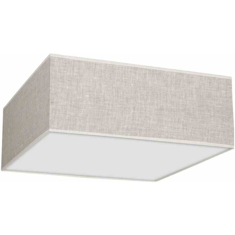 foto del prodotto lampada da soffitto lino bianco lino 3xe27