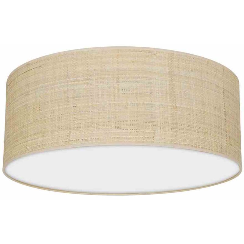foto del prodotto lampada da soffitto marshall white rattan 2xe27 40cm