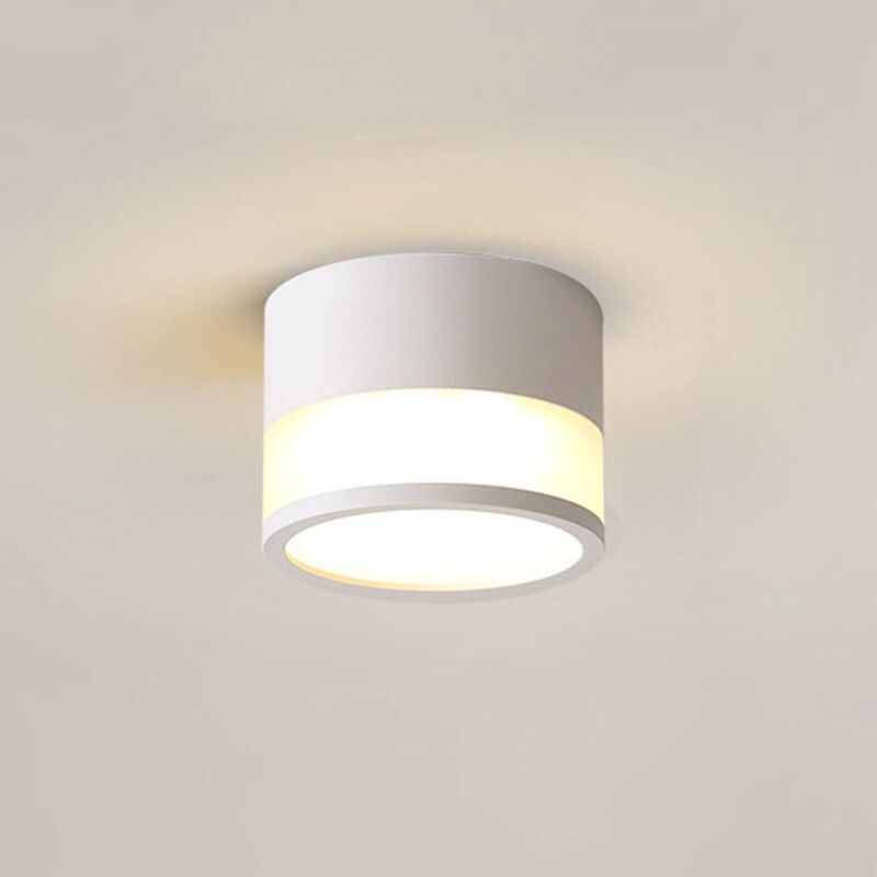 foto del prodotto lampada da soffitto minimalista nordica in acrilico luminosa, linea geometrica, art deco, luce da soffitto, corridoio, ingresso, balcone,
