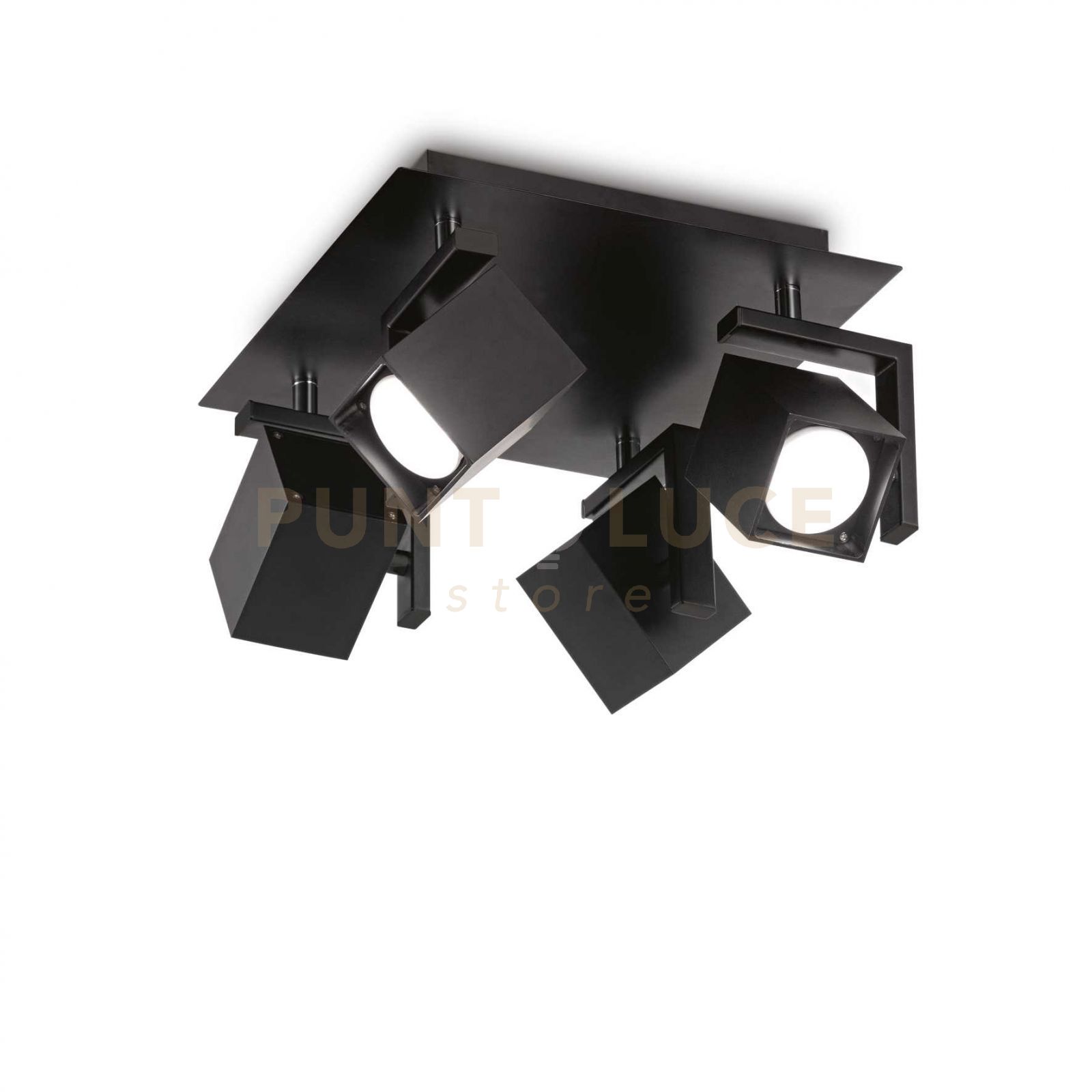 foto del prodotto lampada da soffitto mouse pl4 nero