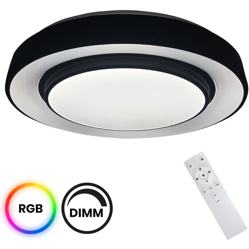 foto del prodotto lampada da soffitto naomi smart 380 mm 24w led rgb