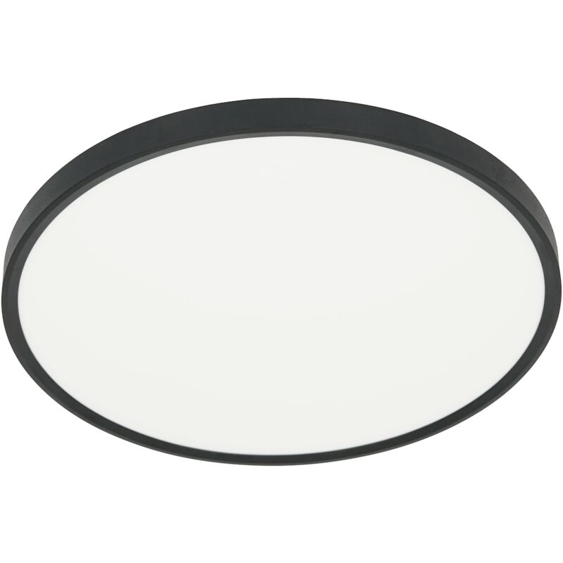 foto del prodotto lampada da soffitto nera maq 32w 3cct