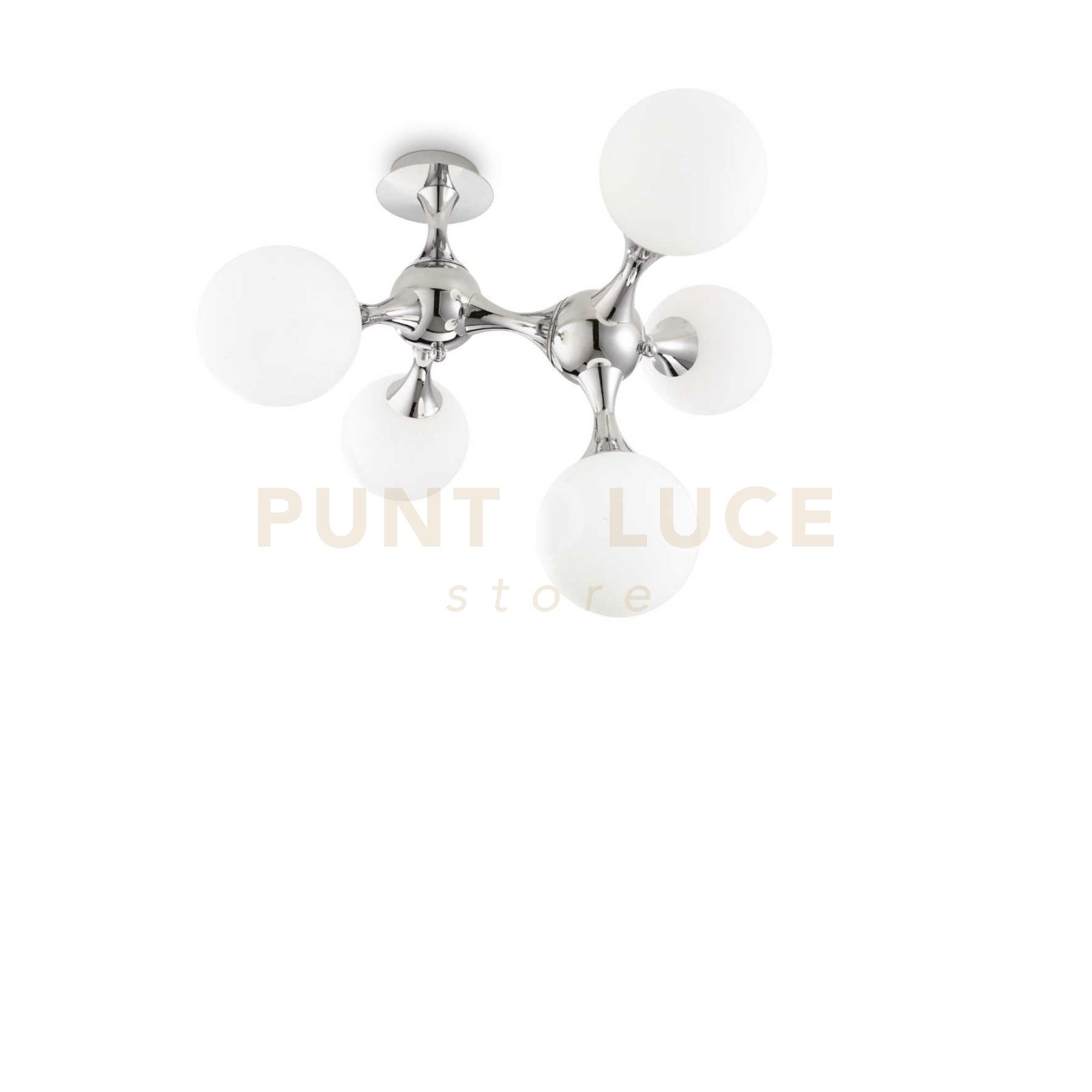 foto del prodotto lampada da soffitto nodi pl5 bianco