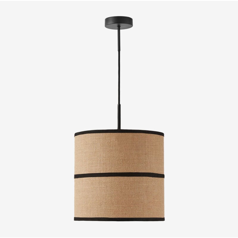 foto del prodotto lampada da soffitto olinda in juta e cotone sklum
