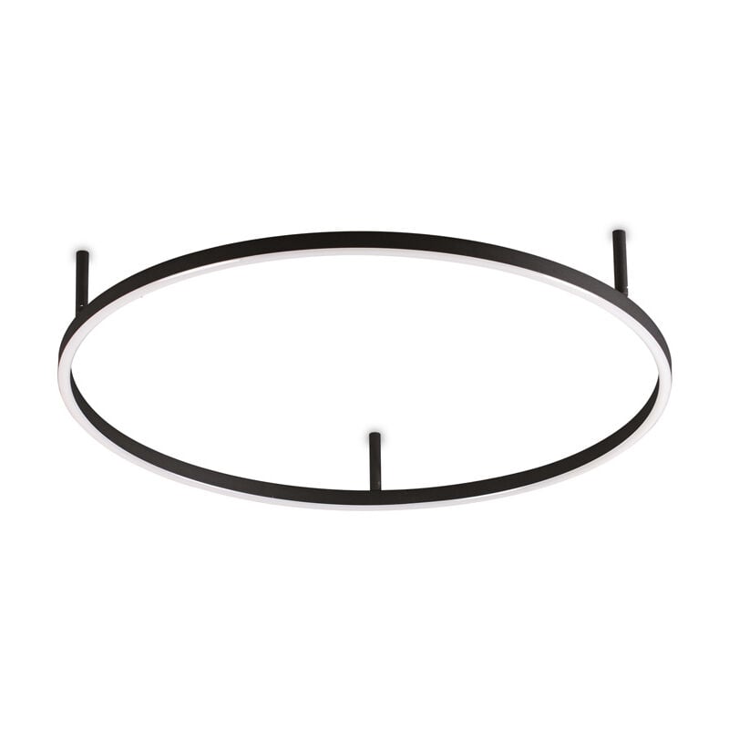 foto del prodotto lampada da soffitto oracle slim pl d070 round 3000k on off bk