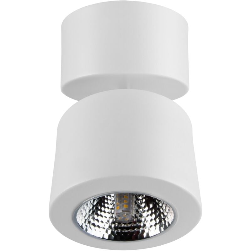 foto del prodotto lampada da soffitto orientabile sei spot, bianco opaco g9