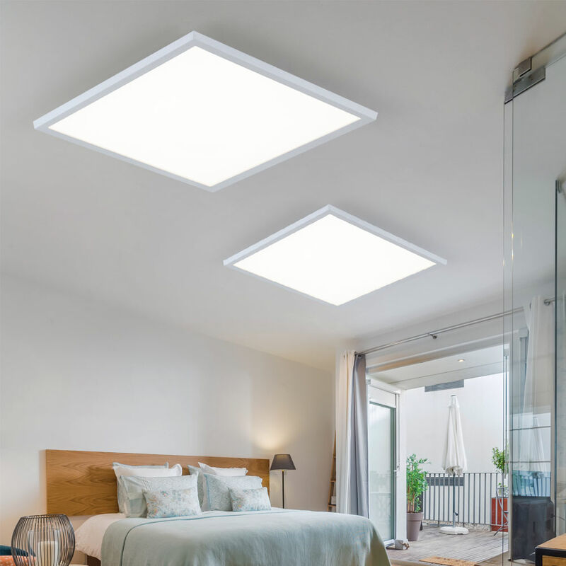 foto del prodotto lampada da soffitto pannello da incasso moderno luce da ufficio pannello da incasso a led, plafoniera pannello da soffitto a plafone bianco, led 36w