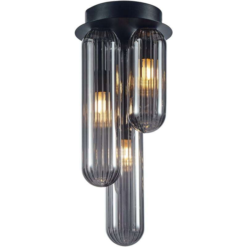 foto del prodotto lampada da soffitto pax black 3xg9