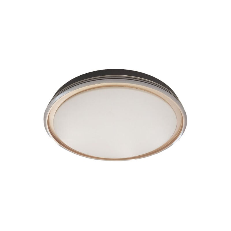 foto del prodotto lampada da soffitto picola nero oro led 60 w 3000 4200 6500 k 5400 lm 50 x 50 x 50 x 7 cm con telecomando