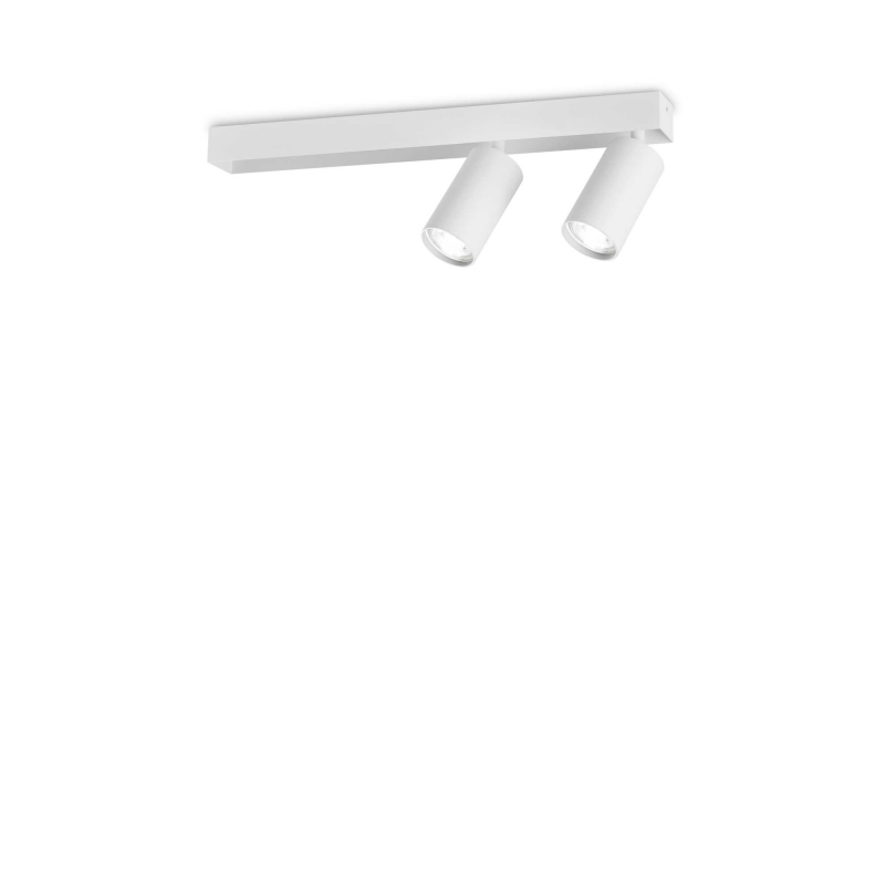foto del prodotto lampada da soffitto profilo pl2 bianco ideal lux