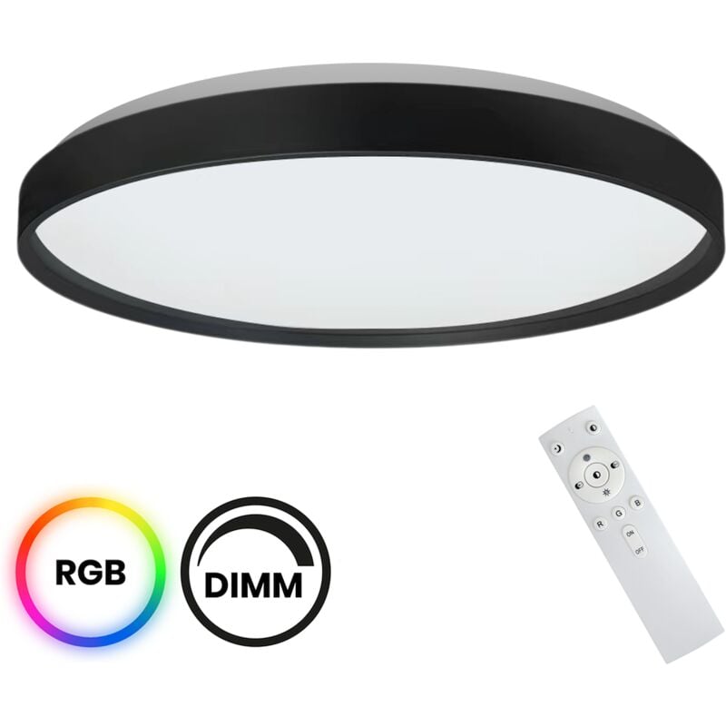 foto del prodotto lampada da soffitto ringo rgb 36w 390 mm
