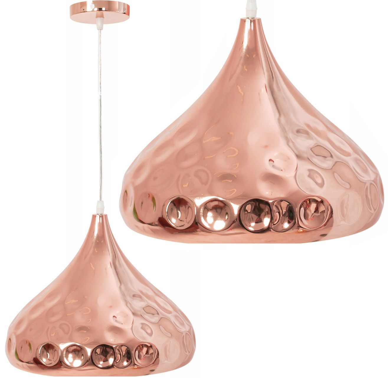 foto del prodotto lampada da soffitto rispecchiata rose gold app270 1cp
