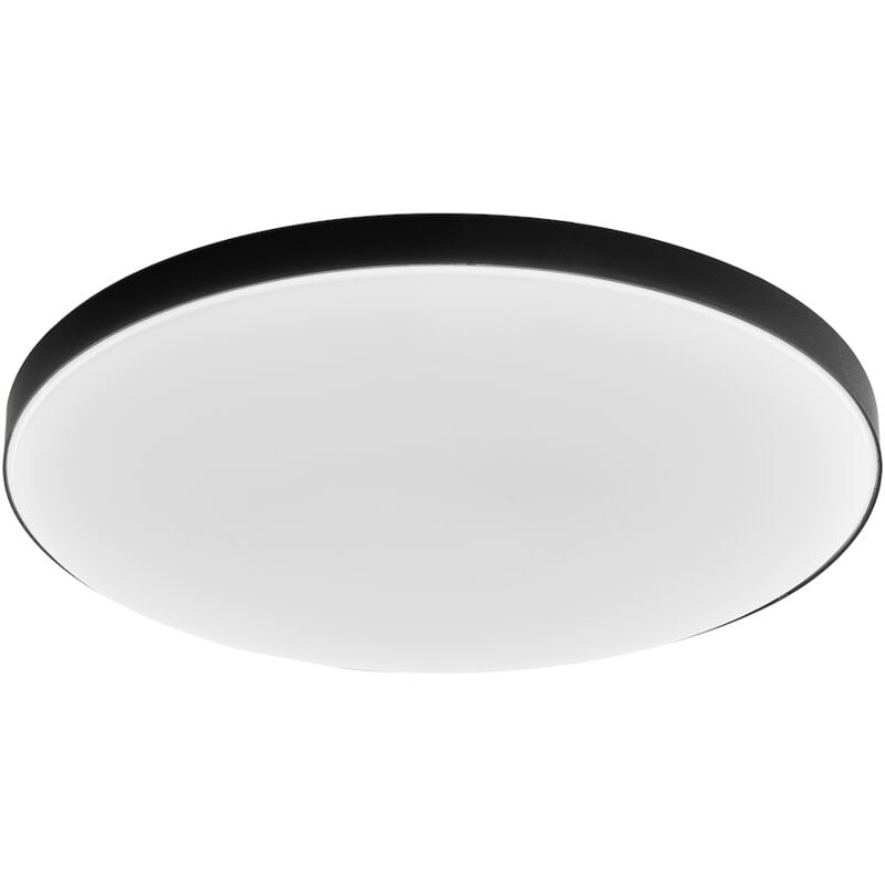 foto del prodotto lampada da soffitto slimi 18w 4000k nero