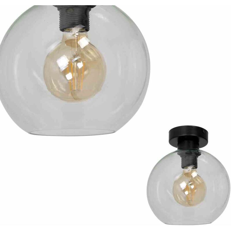 foto del prodotto lampada da soffitto sofia clear 1xe27