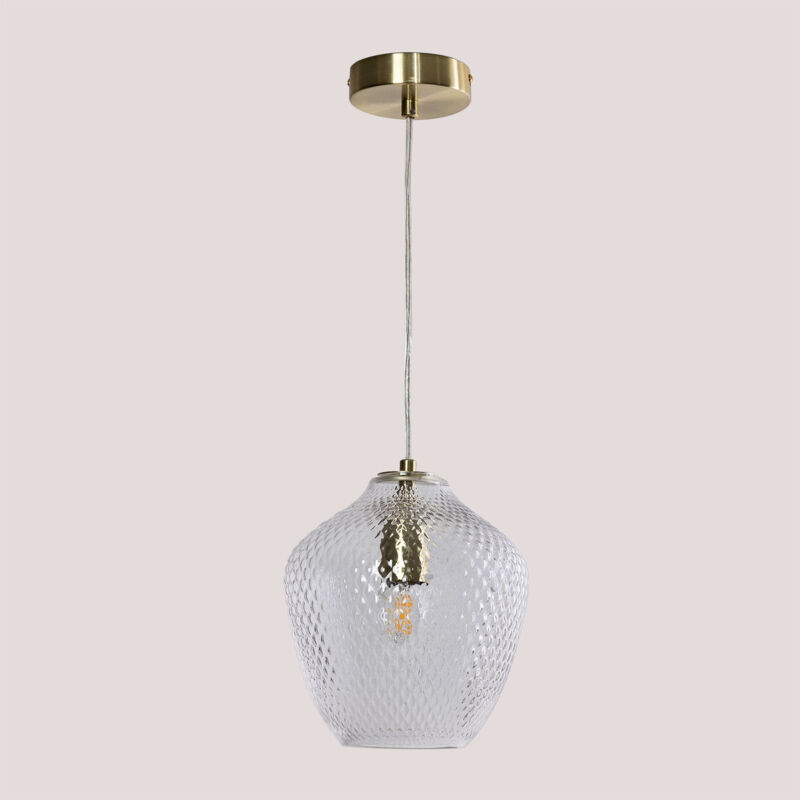 foto del prodotto lampada da soffitto taylor in ferro e vetro sklum