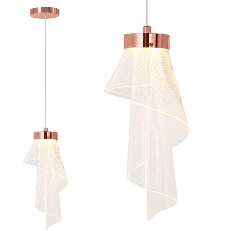 foto del prodotto lampada da soffitto toolight app1765 1cp rose