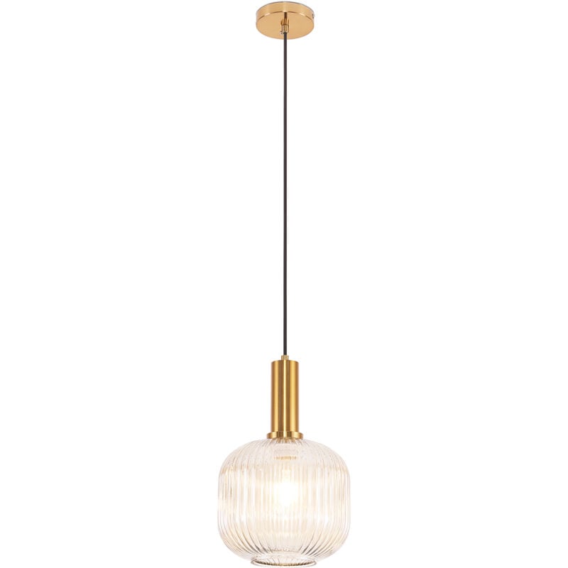 foto del prodotto lampada da soffitto vintage lampada a sospensione in cristallo amelia beige
