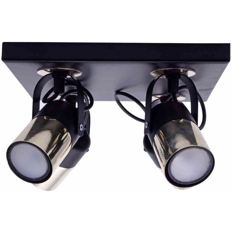 foto del prodotto lampada da soffitto wilson nero 4xgu10