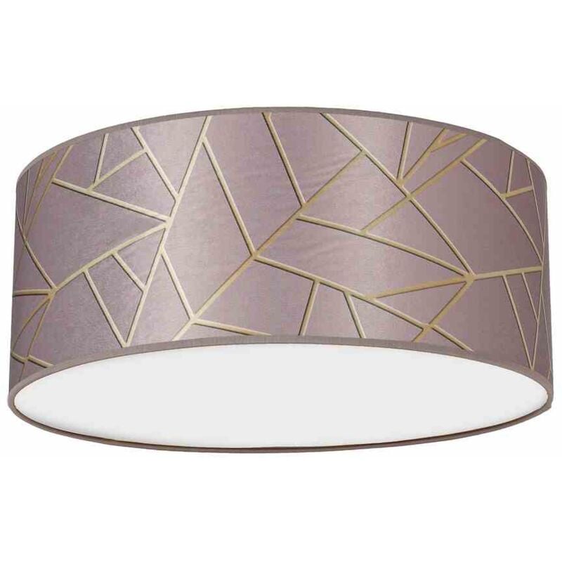 foto del prodotto lampada da soffitto ziggy pink oro rosa 2xe27 40cm