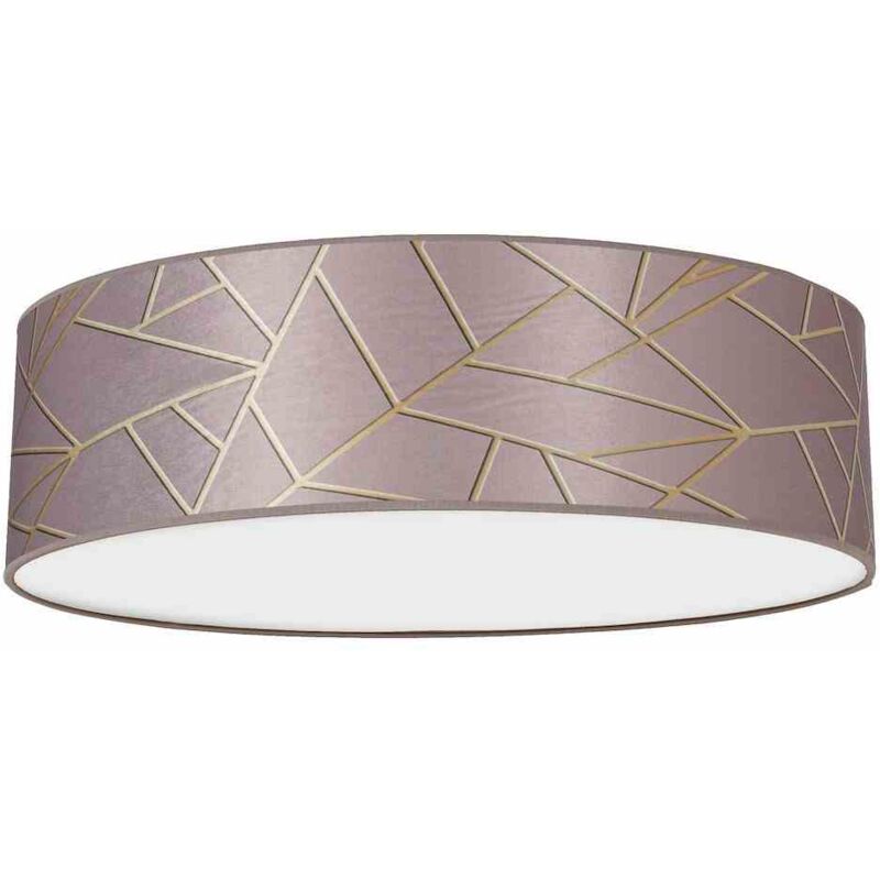 foto del prodotto lampada da soffitto ziggy pink oro rosa 3xe27 50cm