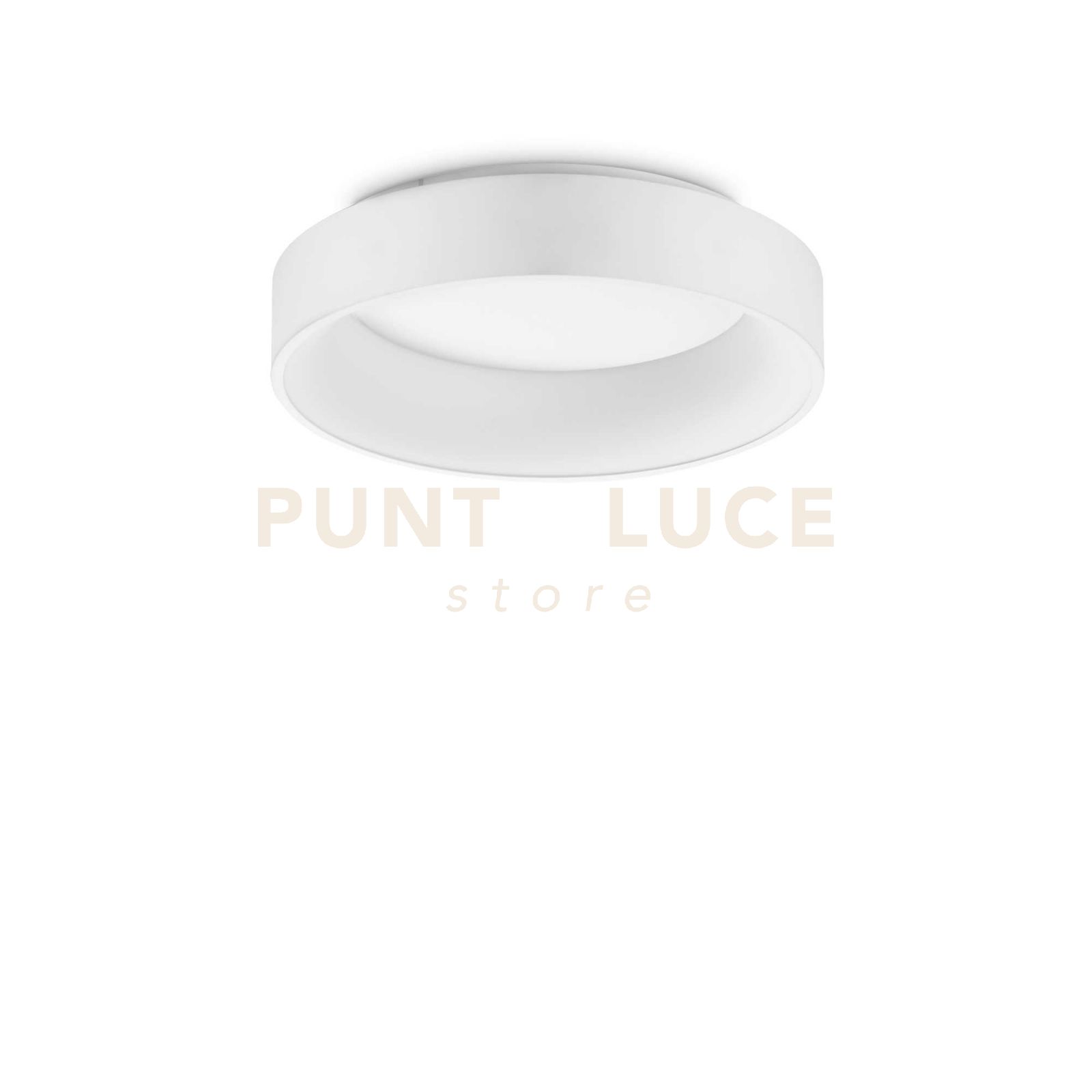 foto del prodotto lampada da soffitto ziggy pl d45 bianco