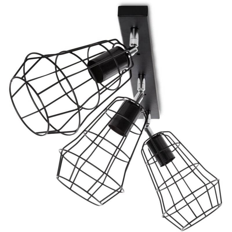 foto del prodotto lampada da soffittoiera gabbia tre ho apl gu10 018 