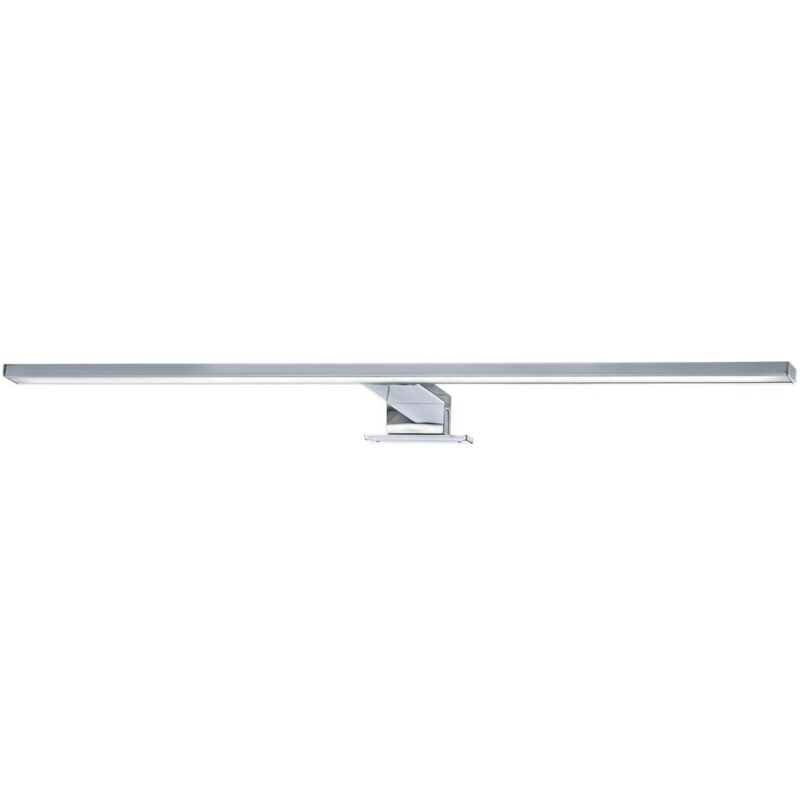 foto del prodotto lampada da specchio a led lampada da specchio cromata 780 lumen 4.000k ip44 metallo 8w briloner