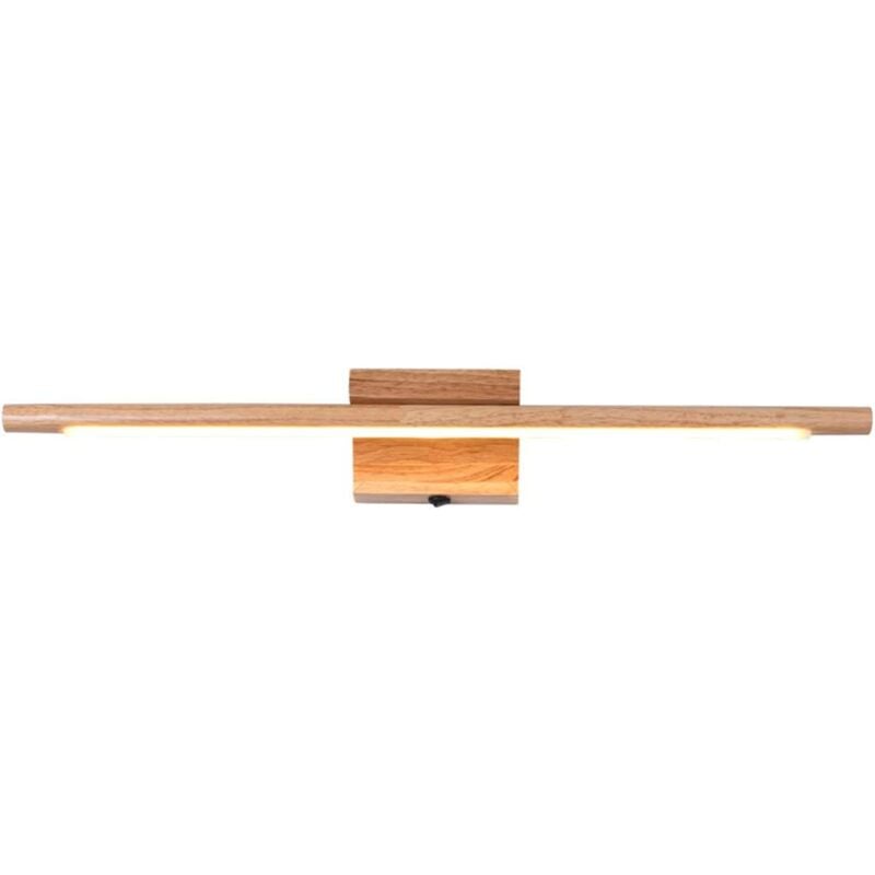 foto del prodotto lampada da specchio per bagno in legno con interruttore lampada da parete per interni moderna a led lampada impermeabile ip44 ulisem