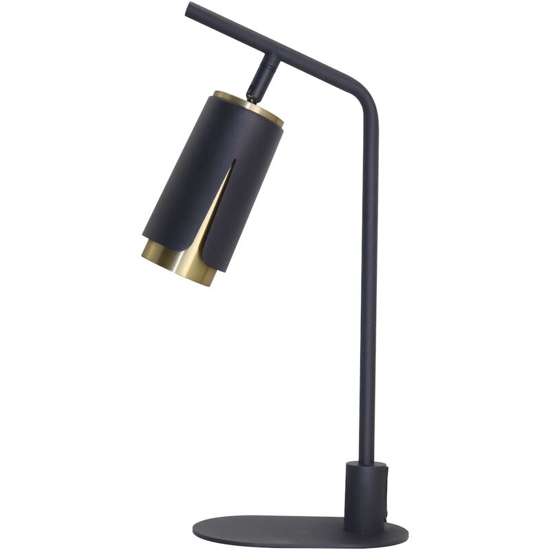 foto del prodotto lampada da studio flower black gold 1xgu10