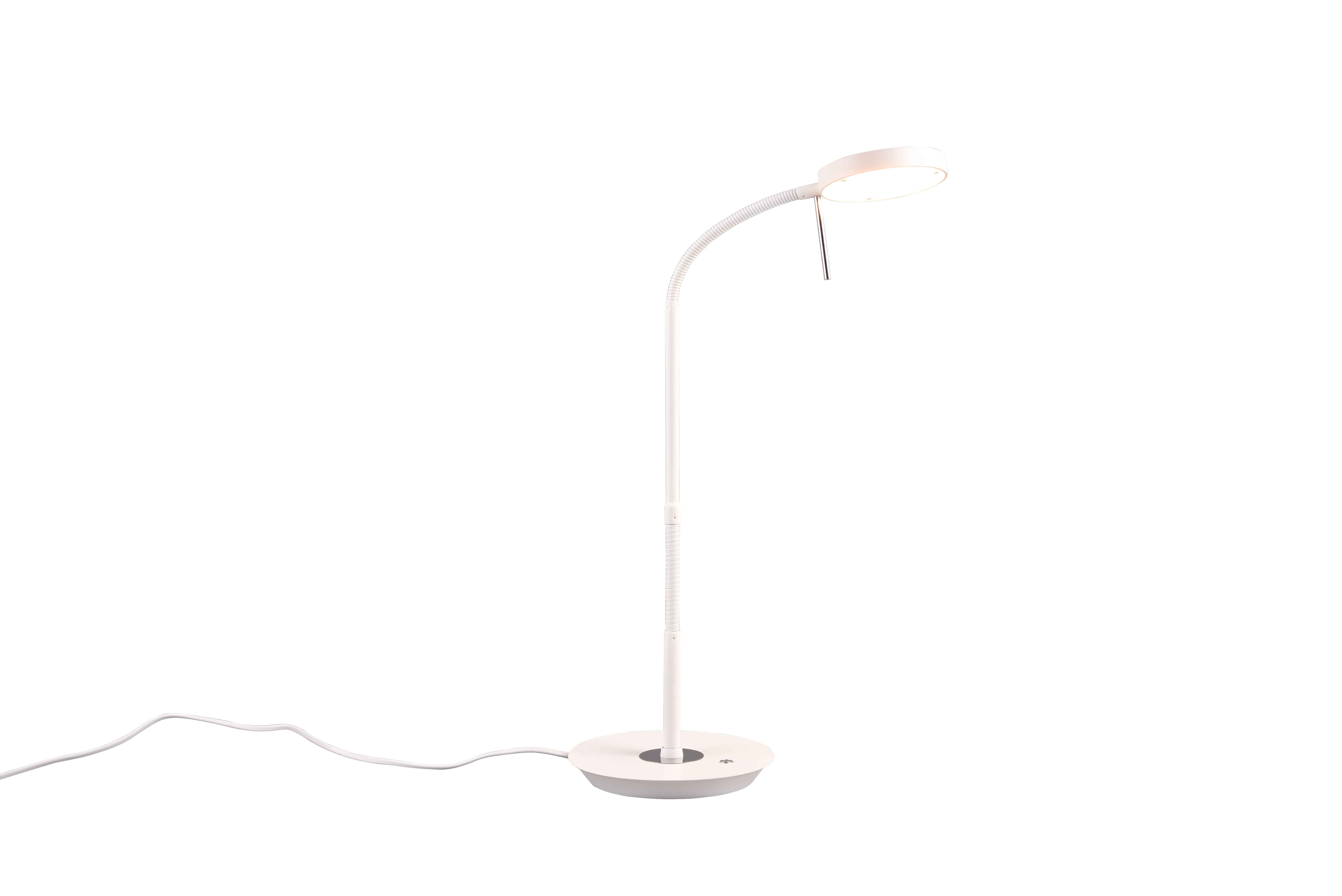foto del prodotto lampada da studio led 2 snodi flessibili madrid bianco